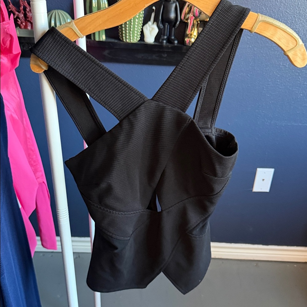 Guess Black Strappy Top